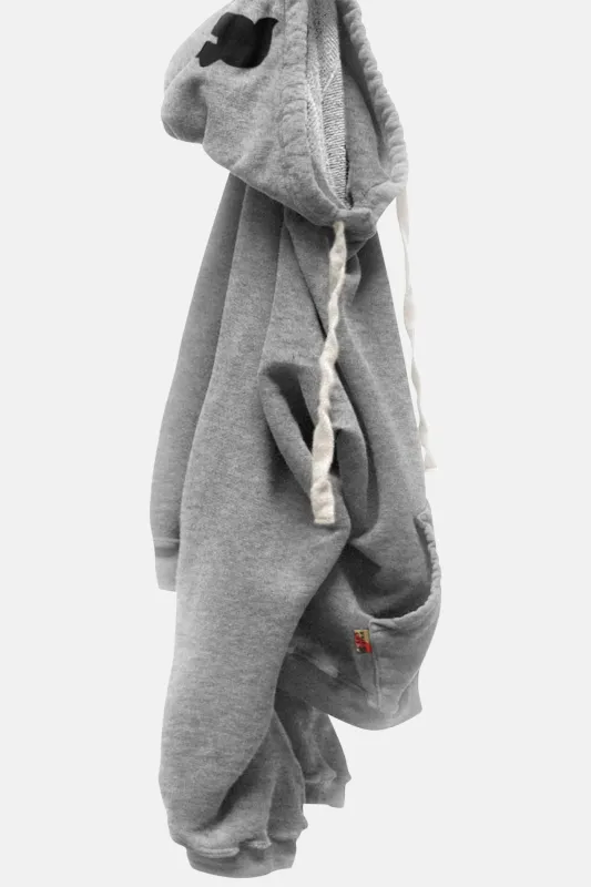 BASICGOODNESS Light Terry/Fluff Hoodie - Heatheryumm sold by Blue & Cream