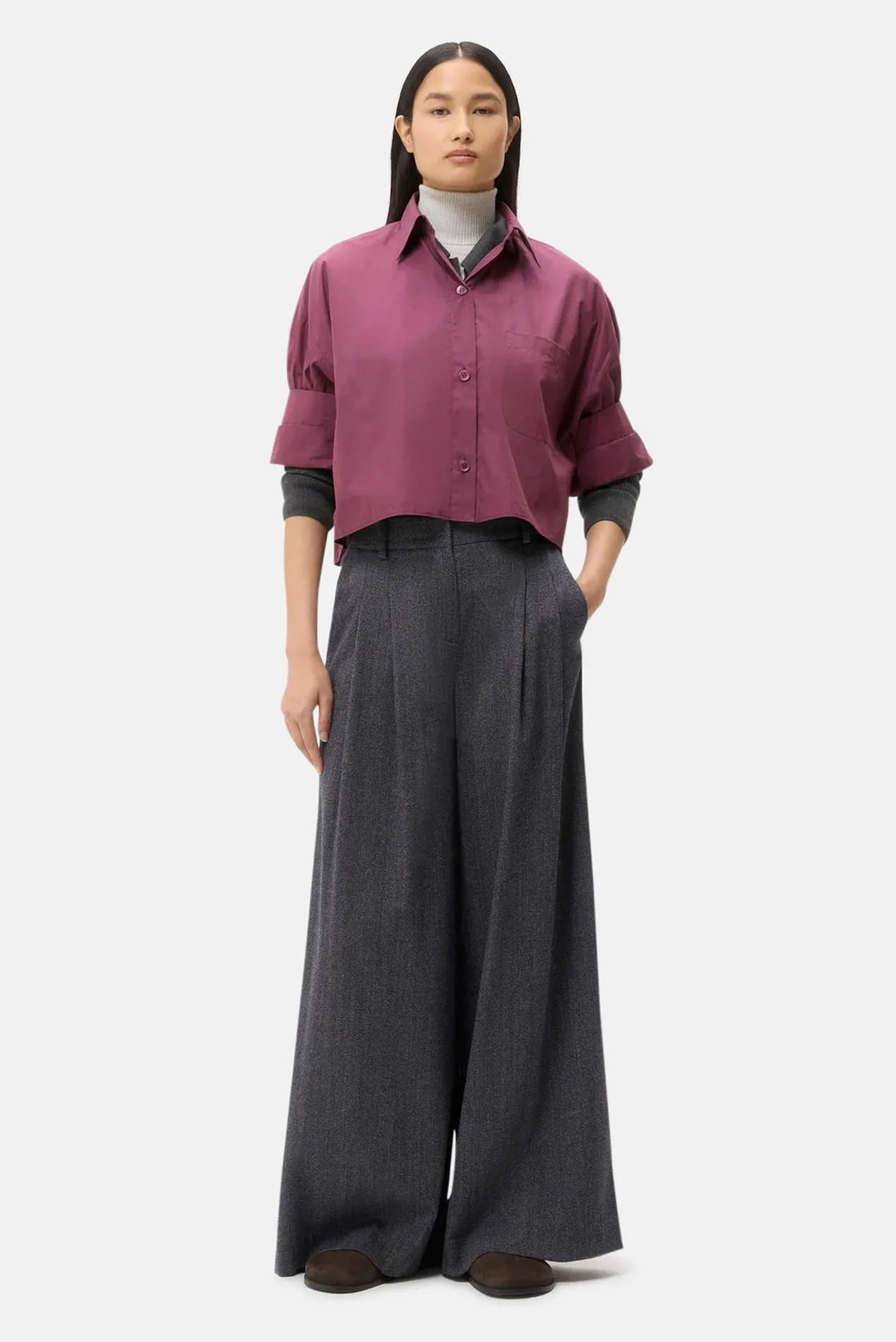 Next Ex Crop Shirt Crushed Violets sold by Blue & Cream product image thumbnail 5