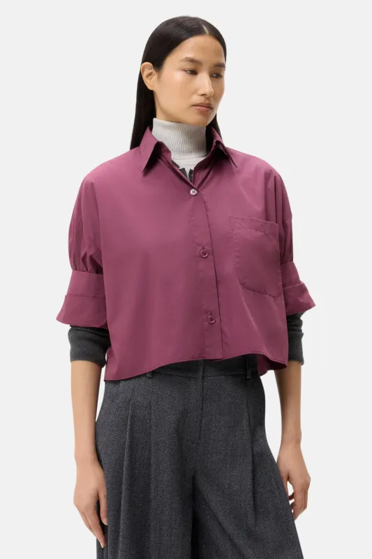 Next Ex Crop Shirt Crushed Violets sold by Blue & Cream