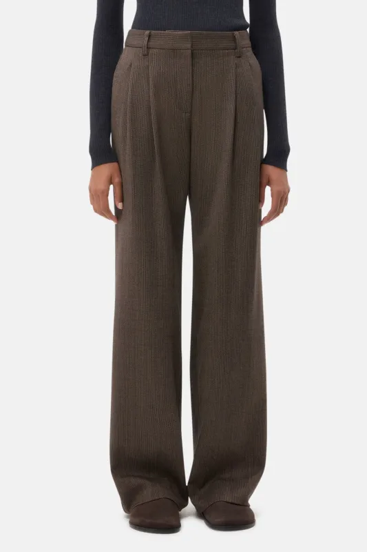 Sulli Pant Taupe sold by Blue & Cream