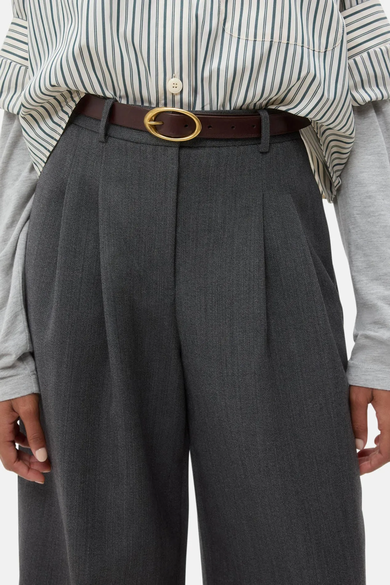 Avery Pant Medium Heather Grey sold by Blue & Cream product image thumbnail 5