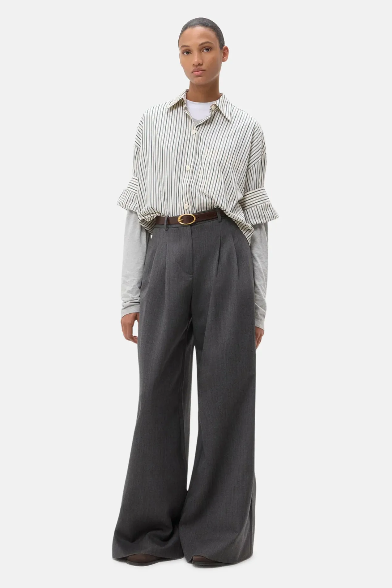 Avery Pant Medium Heather Grey sold by Blue & Cream product image thumbnail 2