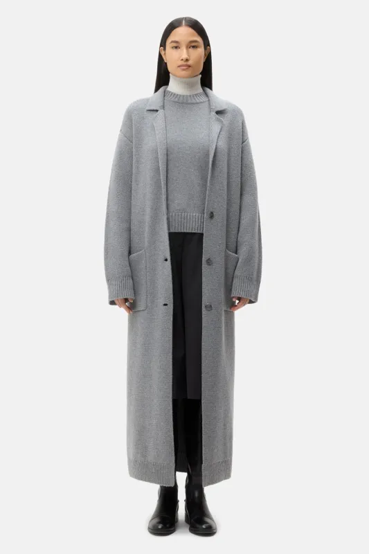 Jordan Cashmere Coat Grey sold by Blue & Cream