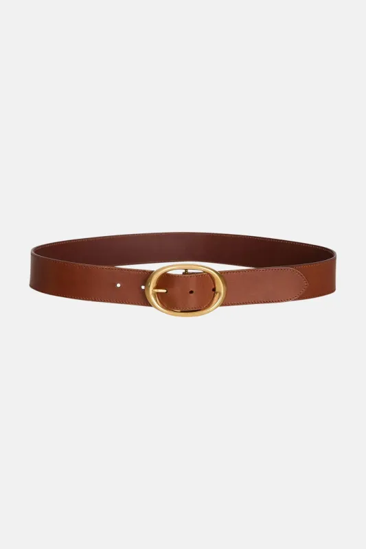 Wide Belt Cognac sold by Blue & Cream