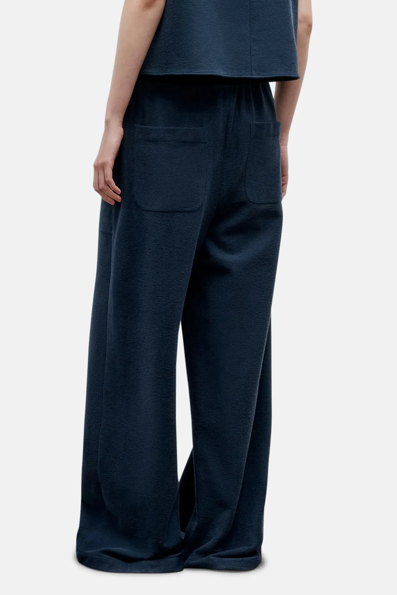 Main St. Pant In French Terry Midnight sold by Blue & Cream product image thumbnail 2