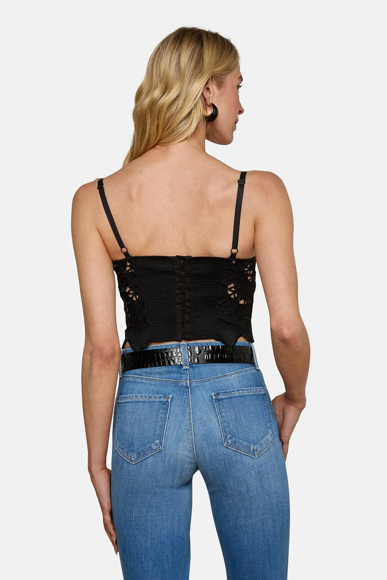 Sonya Lace Bustier Black sold by Blue & Cream product image thumbnail 3