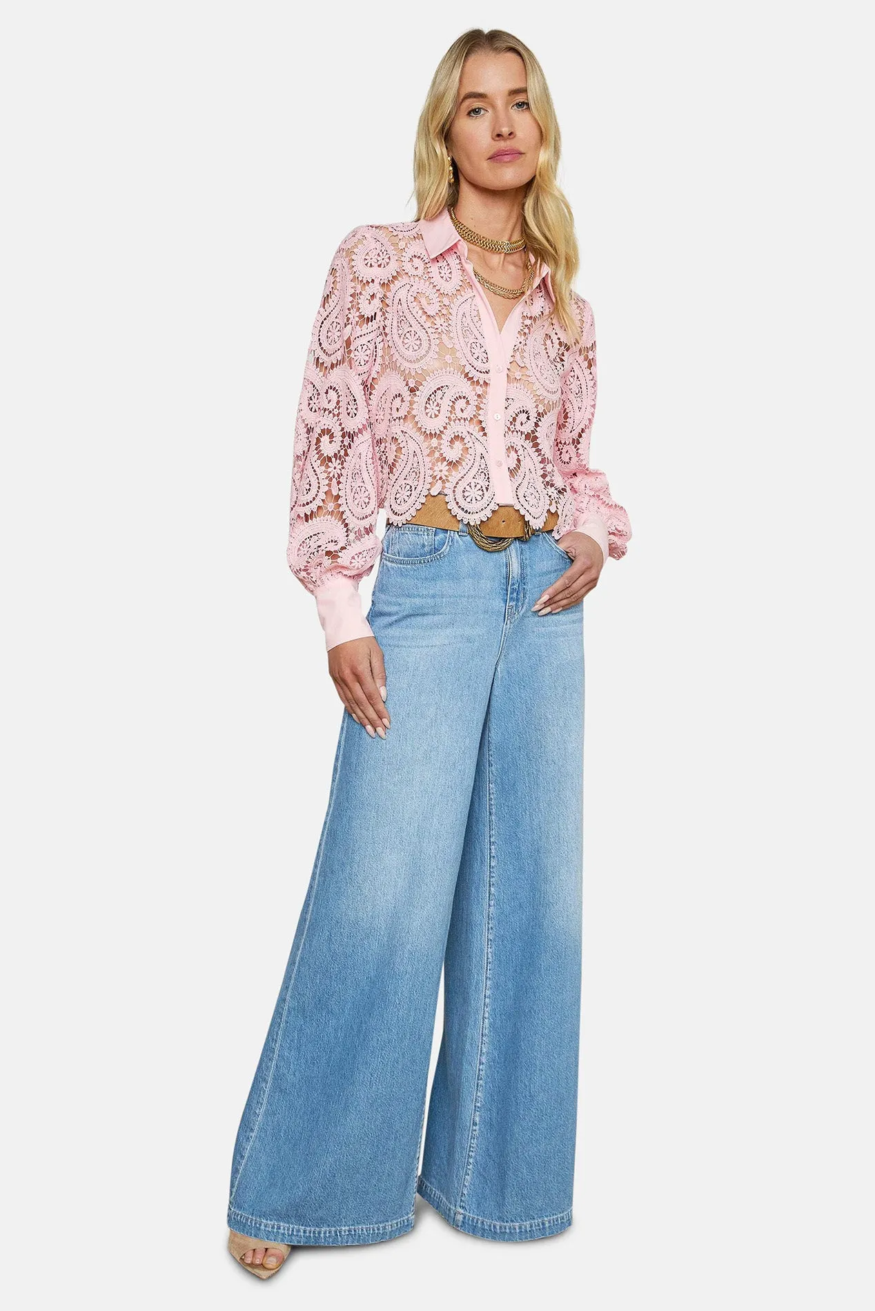 Quincy Wide-Leg Jean Caster sold by Blue & Cream product image thumbnail 3
