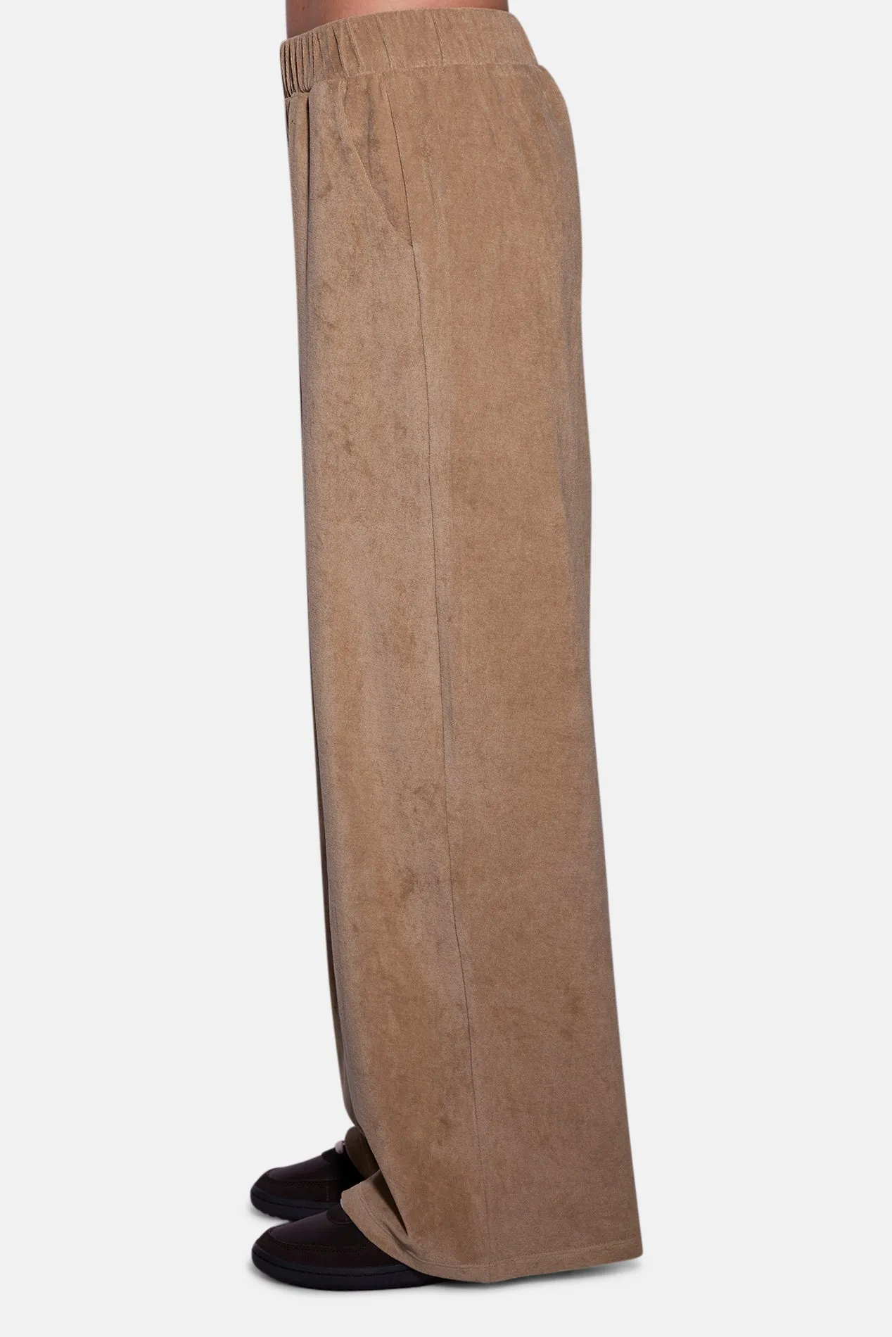 Goldie Wide Leg Terry Pant Sand sold by Blue & Cream product image thumbnail 2