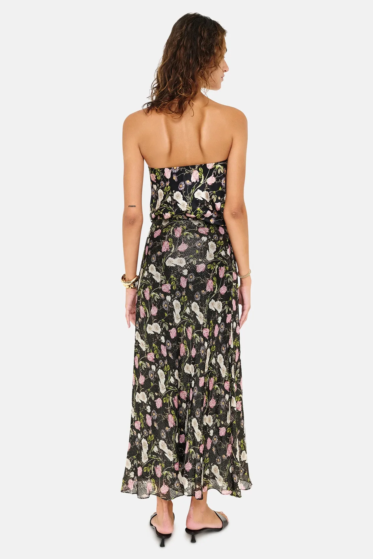 Prima Strapless Camisole Midnight Gardens sold by Blue & Cream product image thumbnail 2