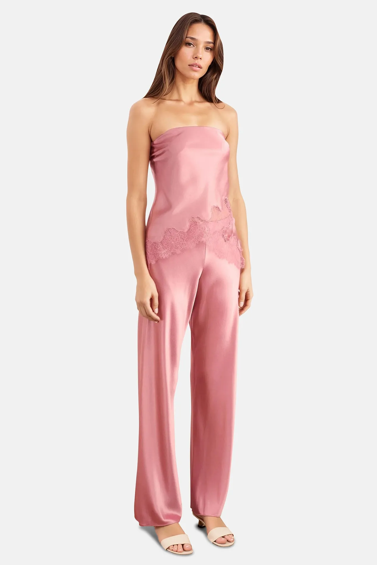 Odessa Strapless Camisole Elderberry sold by Blue & Cream product image thumbnail 4