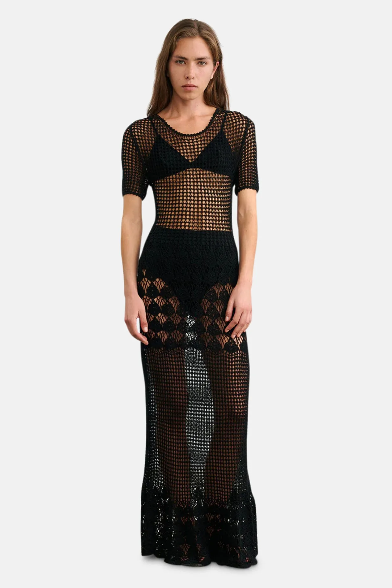 Yoko Sweater Dress Black sold by Blue & Cream