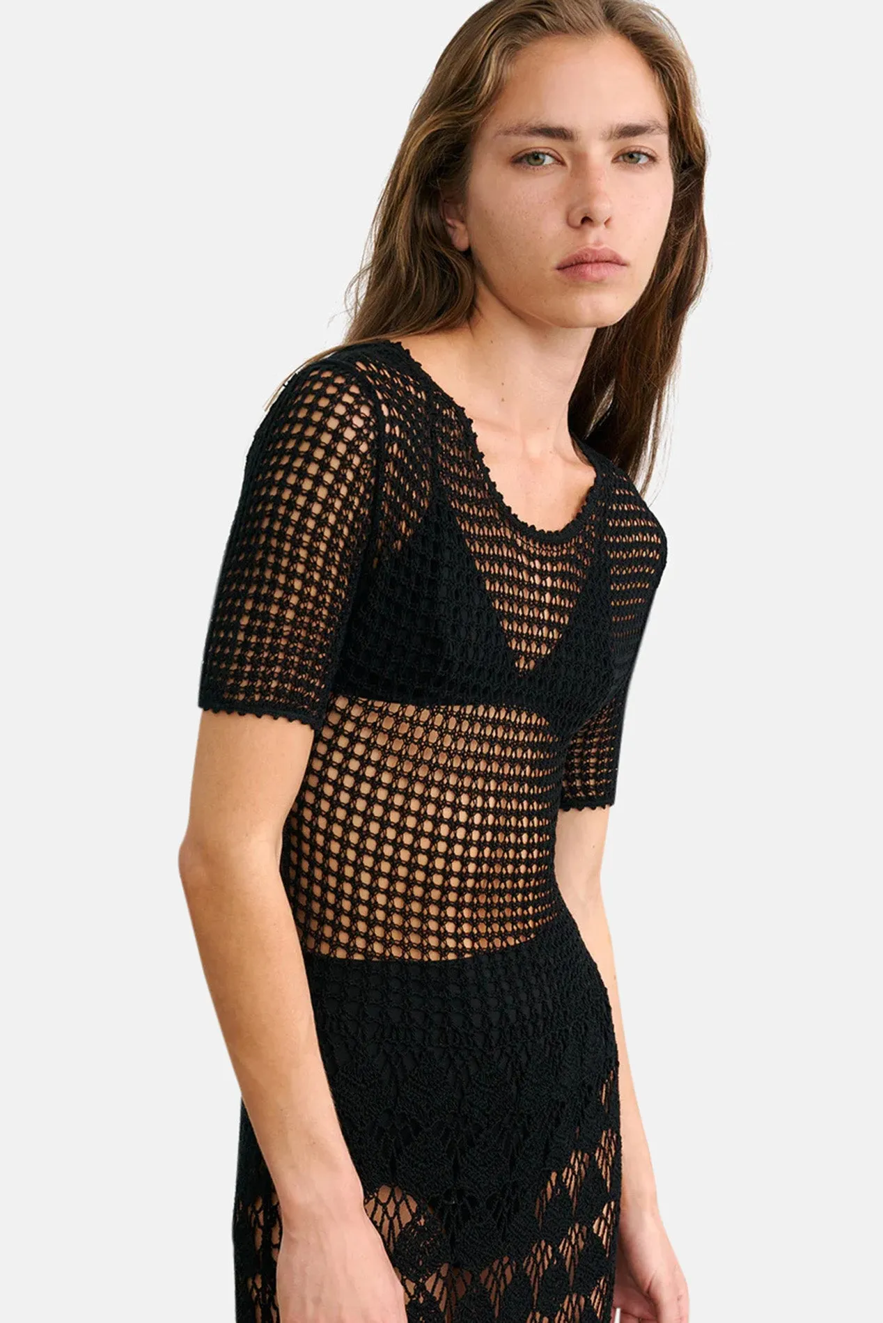 Yoko Sweater Dress Black sold by Blue & Cream product image thumbnail 2