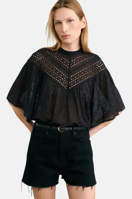 Mikki Blouse Black sold by Blue & Cream
