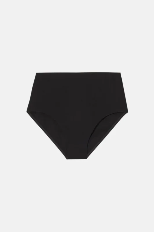 High Waisted Bikini Bottom Black made by Nili Lotan