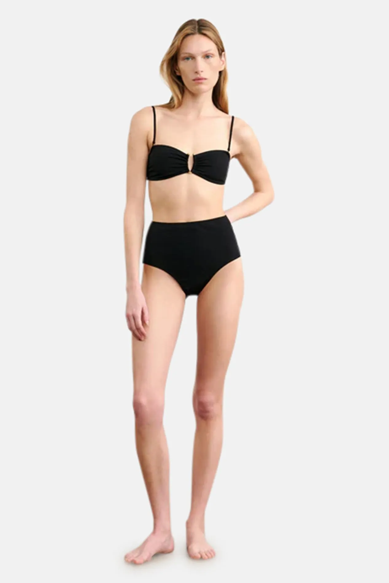 High Waisted Bikini Bottom Black sold by Blue & Cream product image thumbnail 4