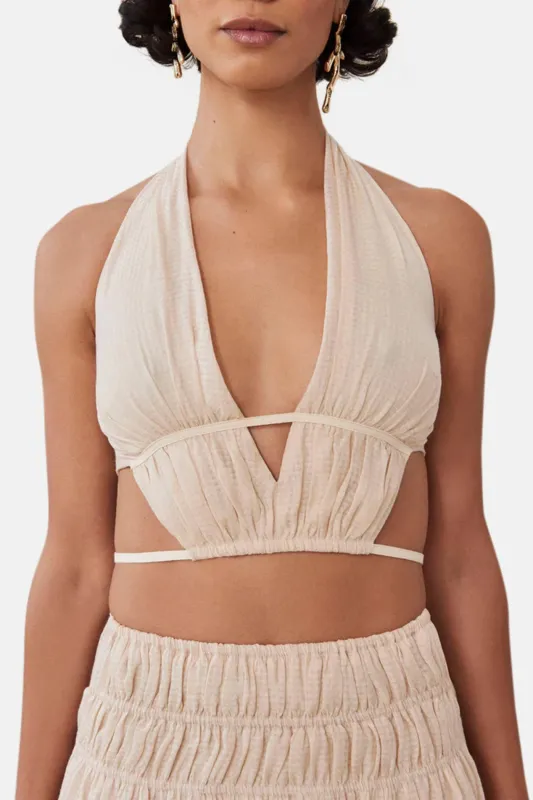 Miriam Top Gardenia sold by Blue & Cream