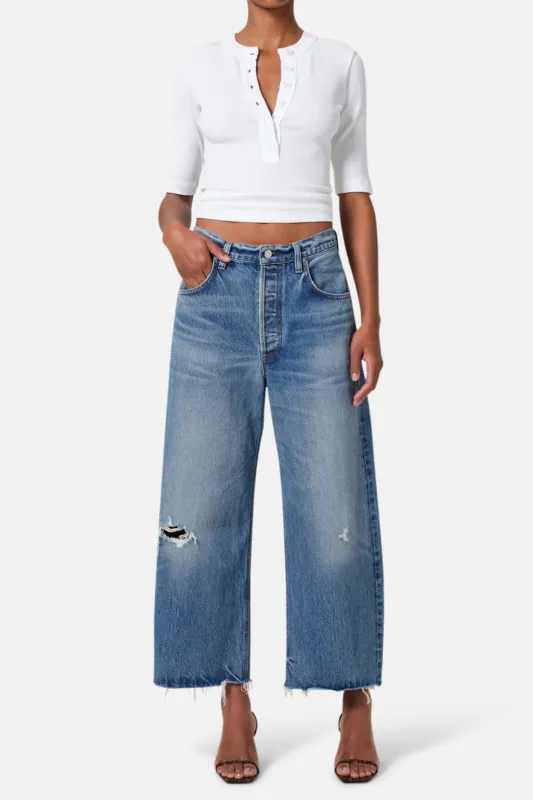 Ayla Raw Hem Crop in Solano made by Citizens Of Humanity