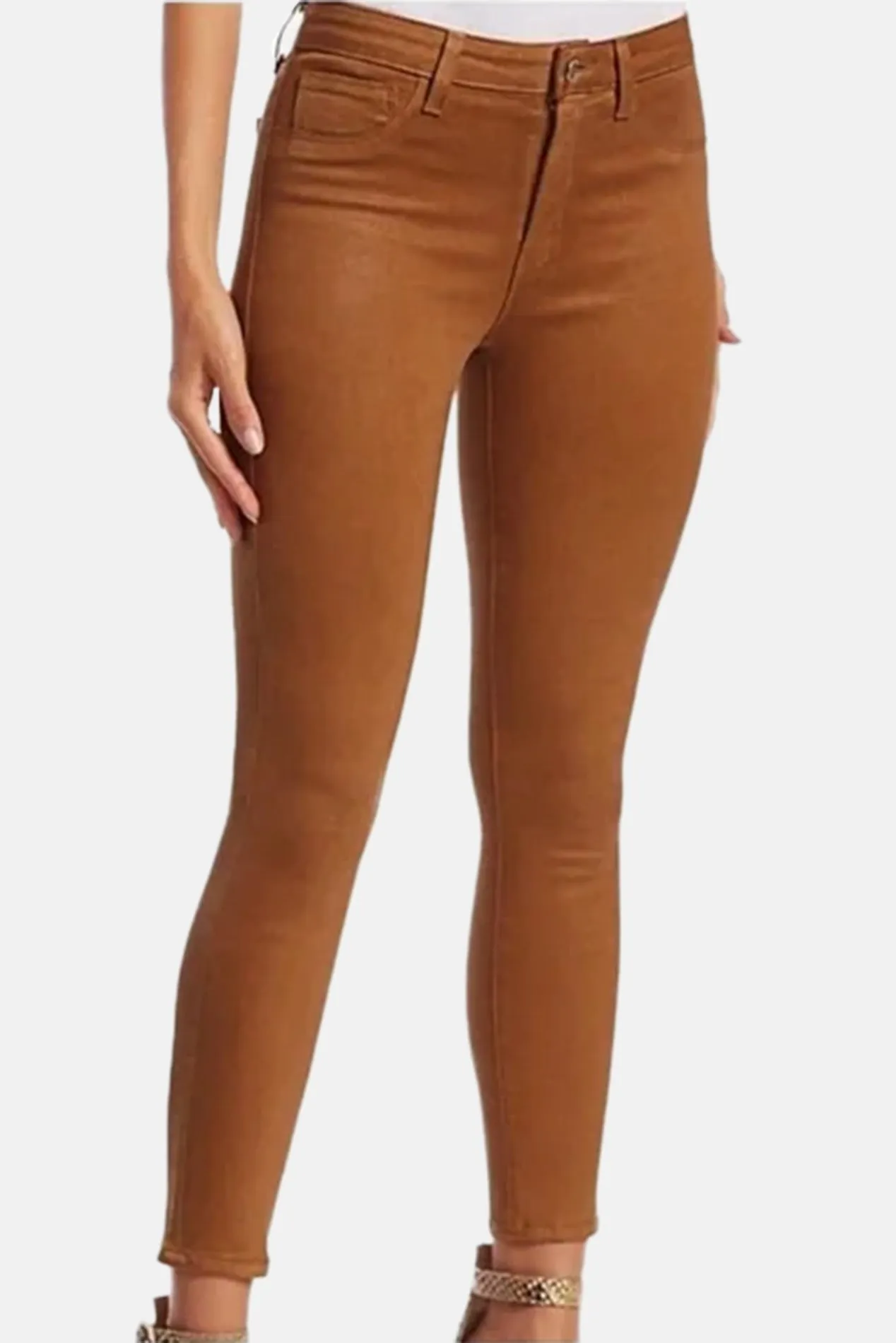 Margot High Rise Skinny Jean Cedar sold by Blue & Cream