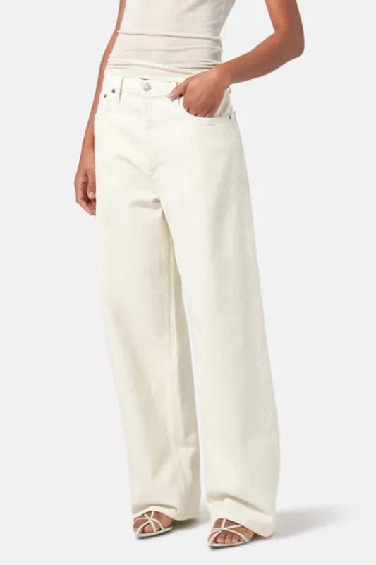 Low Slung Baggy in Solar made by Agolde