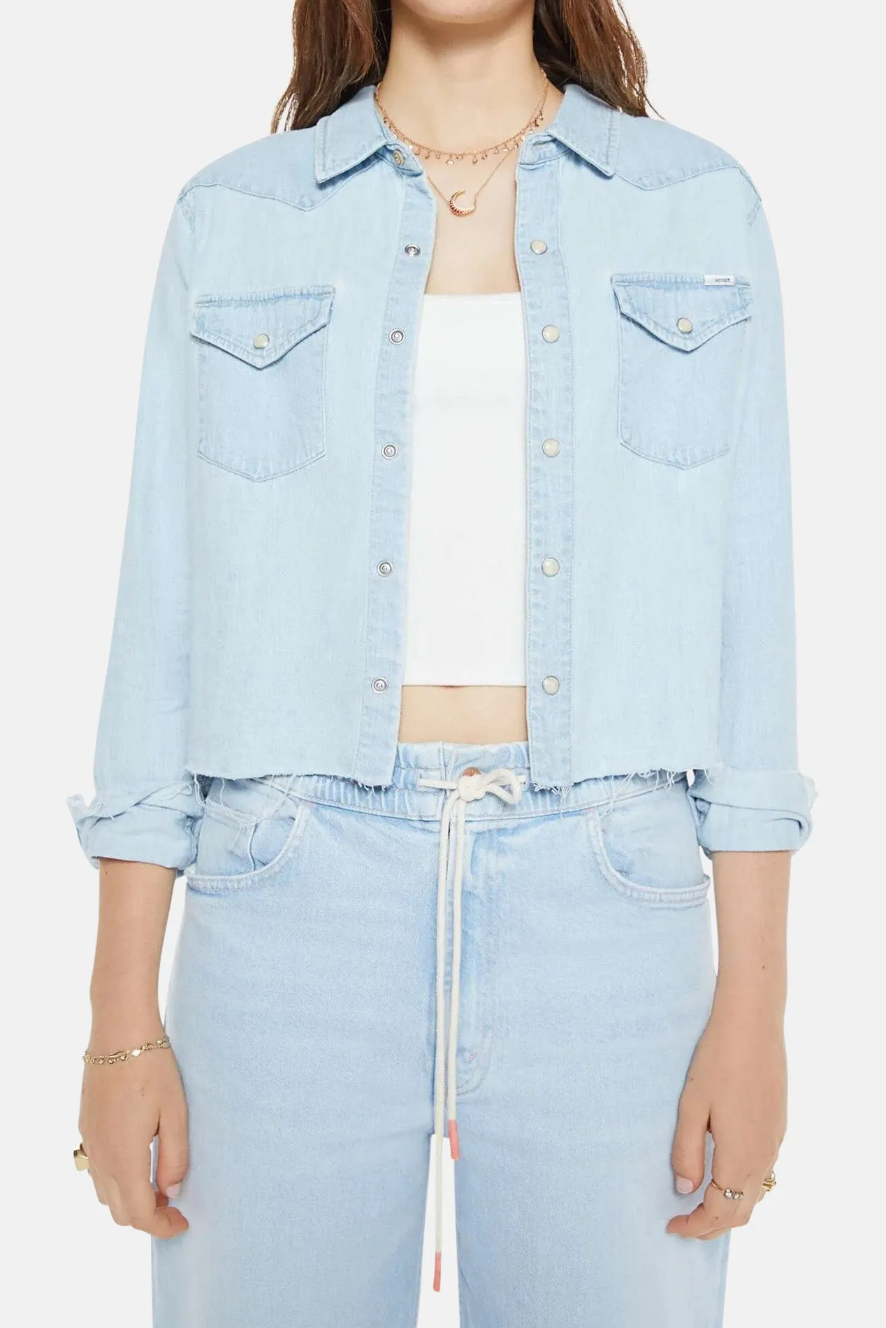 The Super Ex's Crop Step Fray No End In Sight sold by Blue & Cream