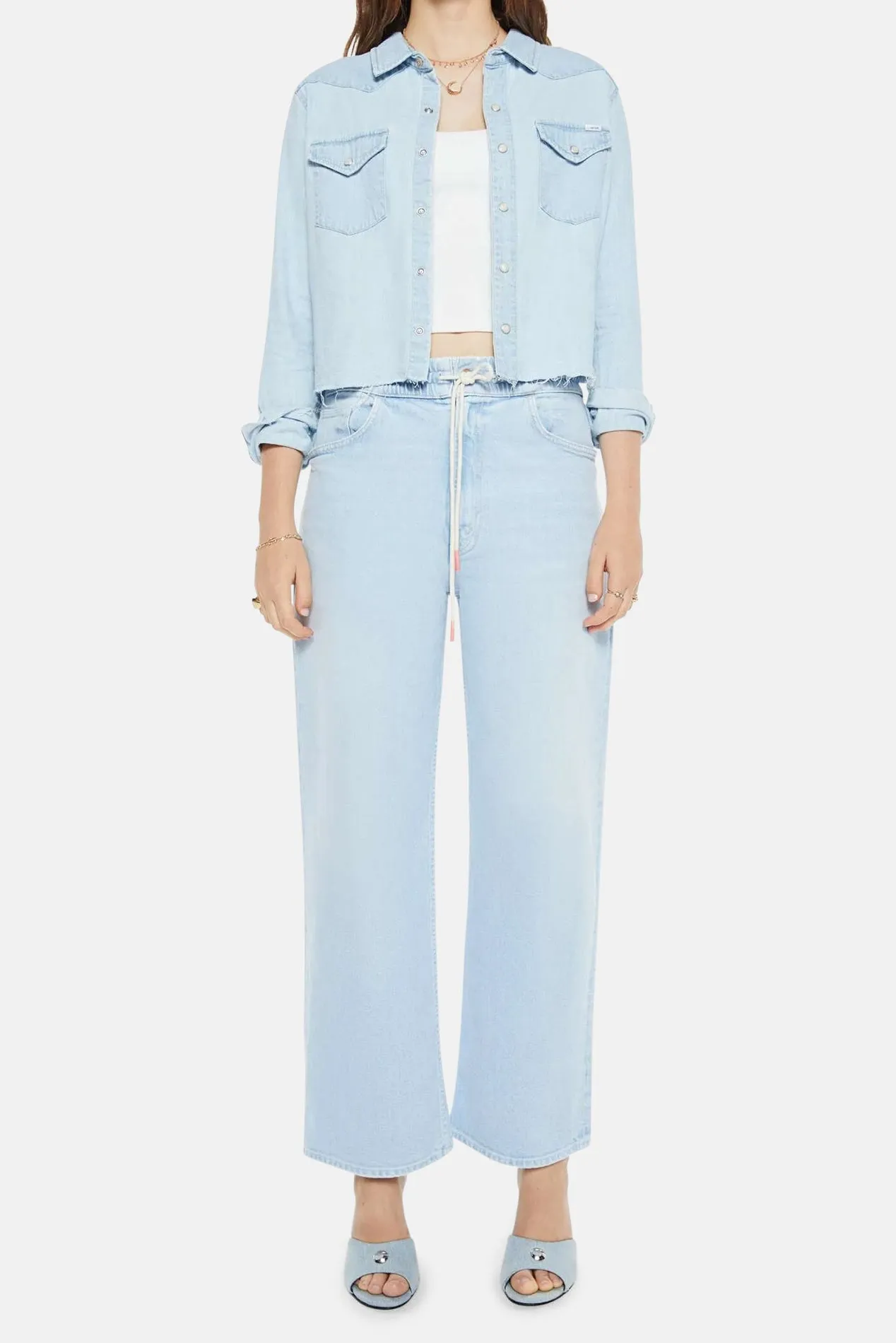 The Super Ex's Crop Step Fray No End In Sight sold by Blue & Cream product image thumbnail 4