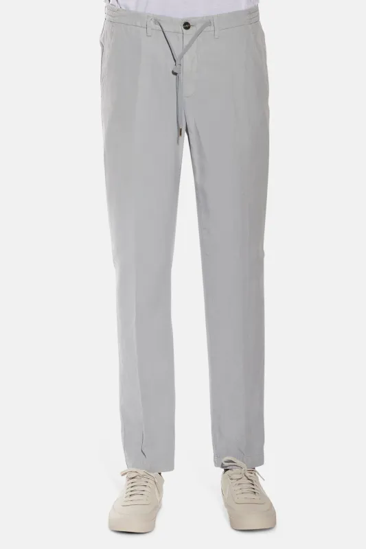 Cotton Linen Pant Light Grey sold by Blue & Cream
