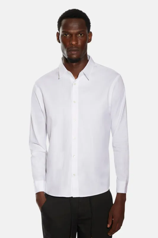 Rey Button Up Shirt White sold by Blue & Cream