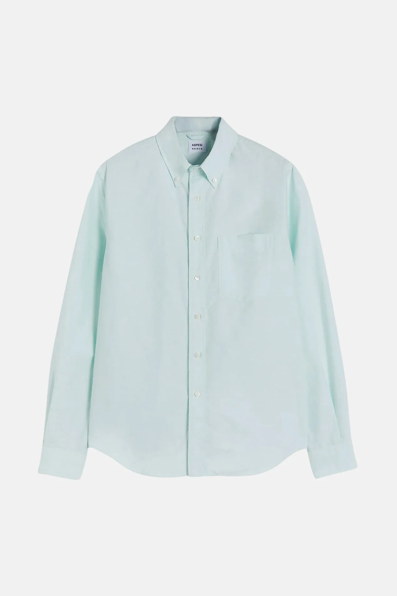 Crinkle Poplin Shirt Turquoise sold by Blue & Cream