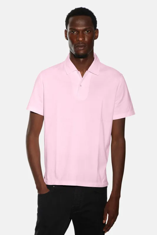 Classic Short Sleeve Polo Pink sold by Blue & Cream