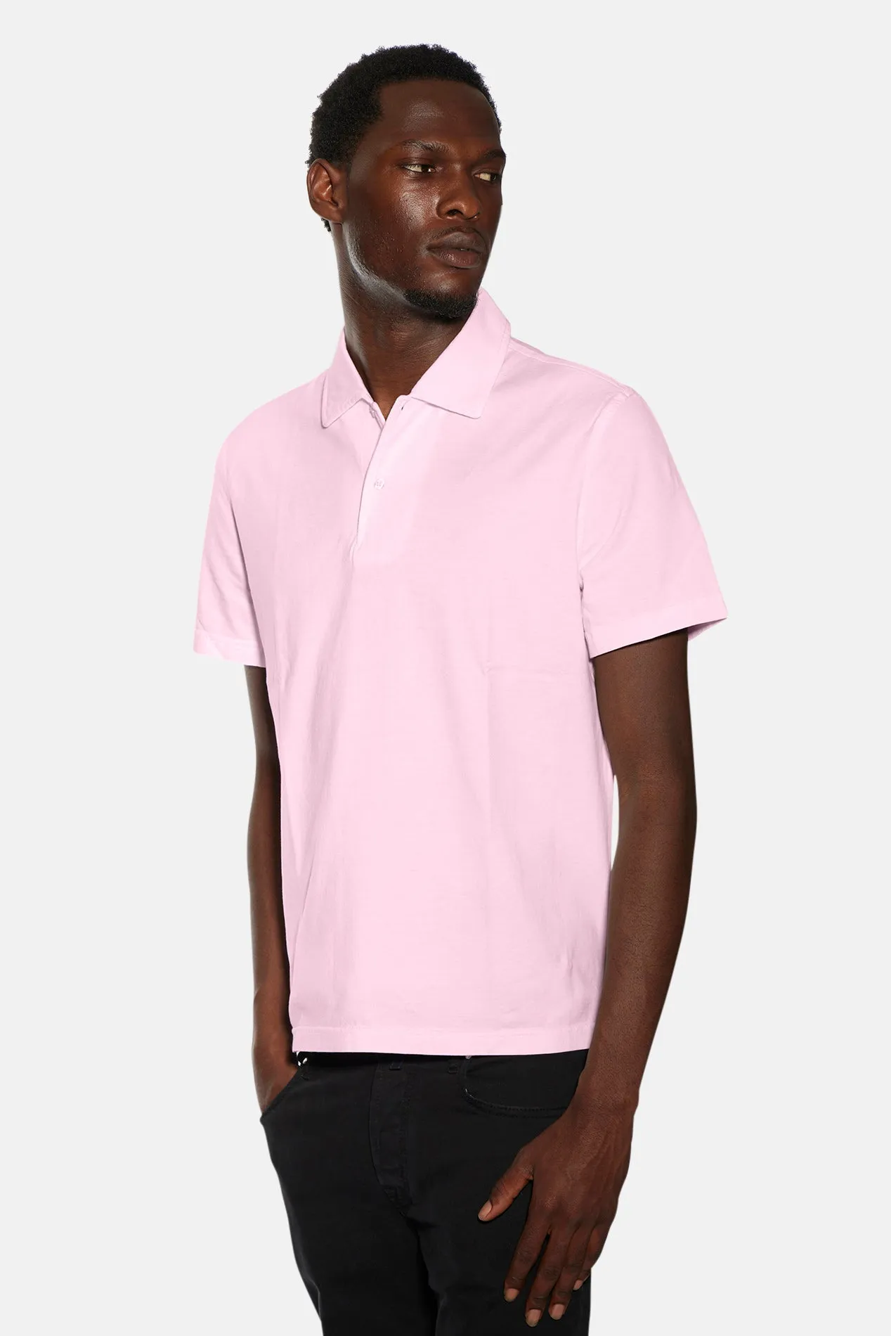 Classic Short Sleeve Polo Pink sold by Blue & Cream product image thumbnail 3