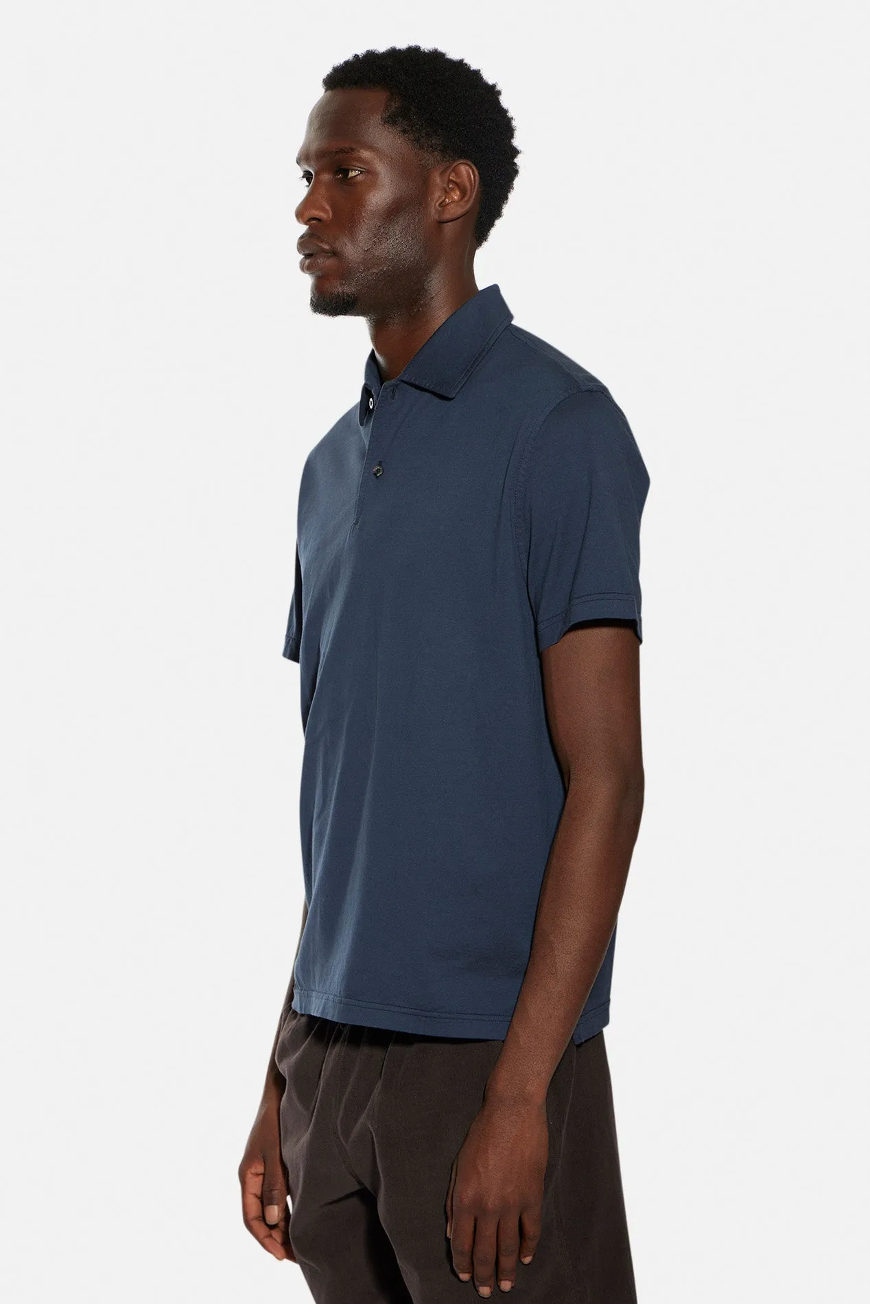Classic Short Sleeve Polo Navy sold by Blue & Cream product image thumbnail 5