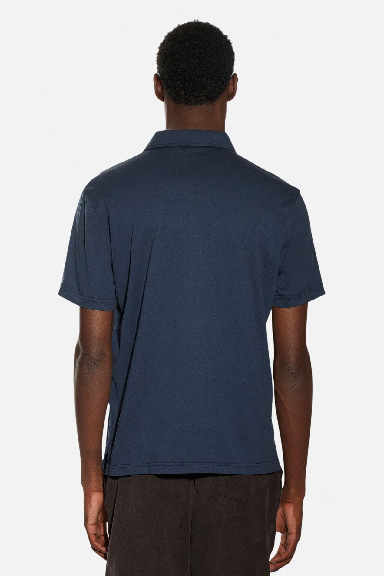 Classic Short Sleeve Polo Navy sold by Blue & Cream product image thumbnail 2