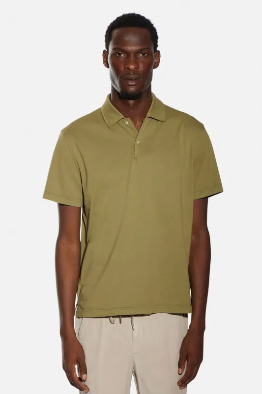 Classic Short Sleeve Polo Green sold by Blue & Cream