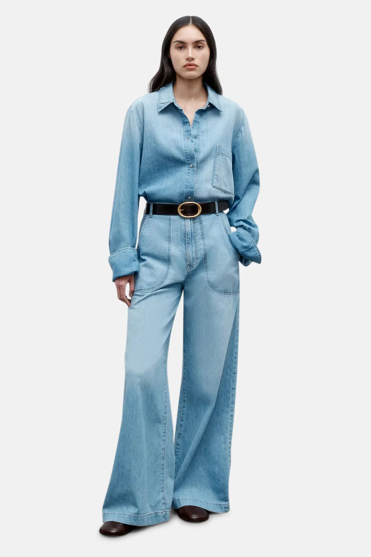 Mecox Beach Pant In Linen Cotton Vintage Wash sold by Blue & Cream product image thumbnail 2