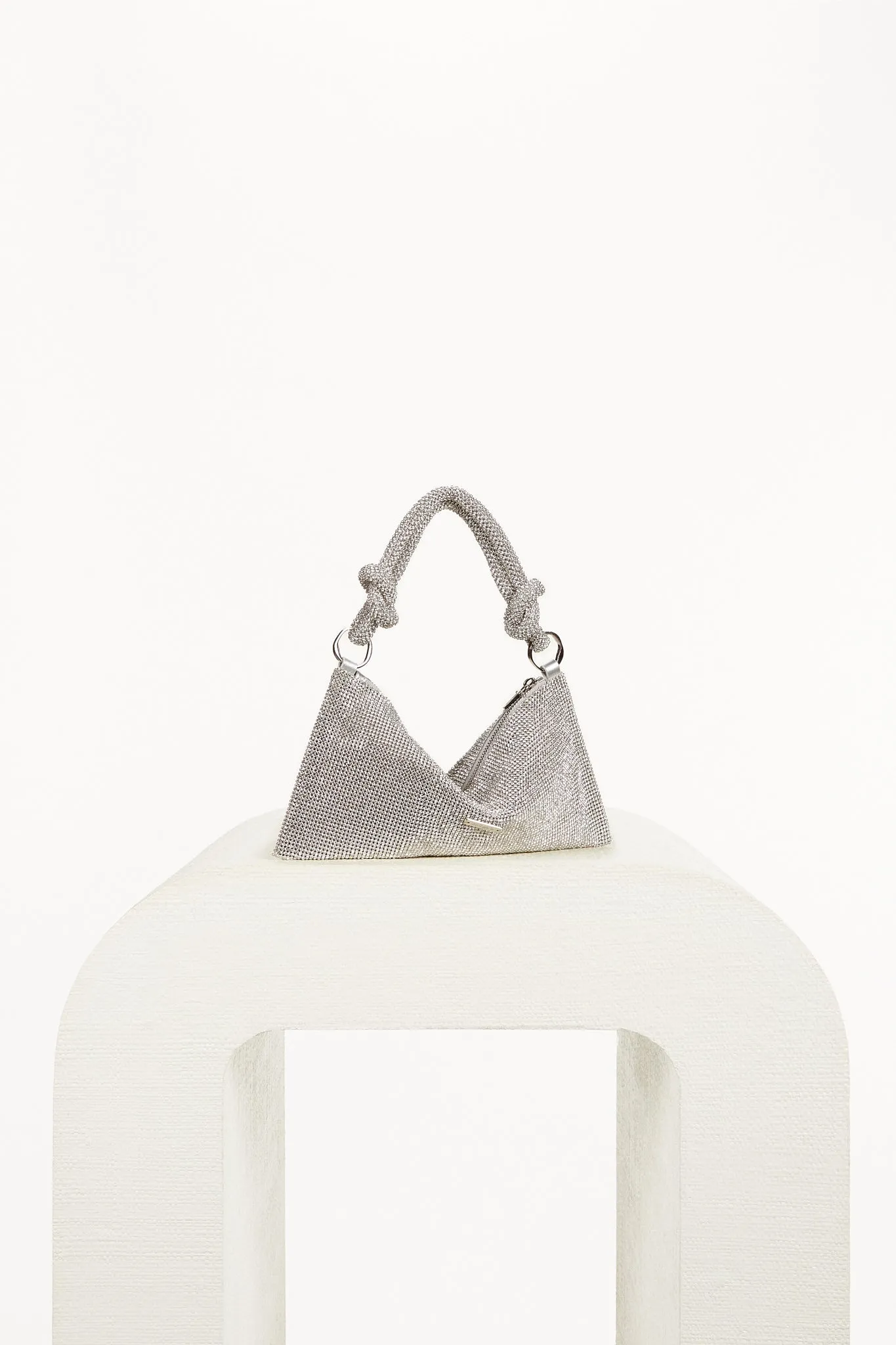 Hera Nano Rhinestone Shoulder Bag Clear sold by Blue & Cream product image thumbnail 3