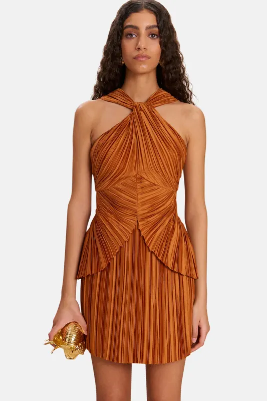 Sofila Dress Bourbon sold by Blue & Cream