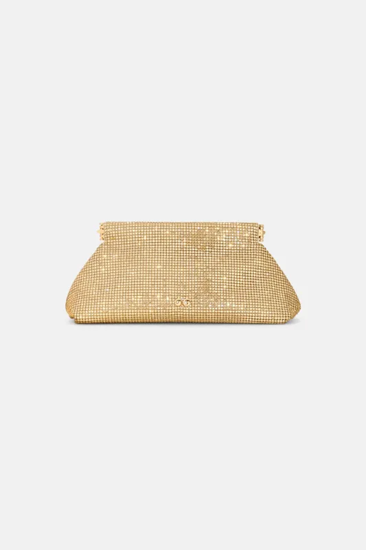 Lillia Mini Clutch Sand Dollar sold by Blue & Cream