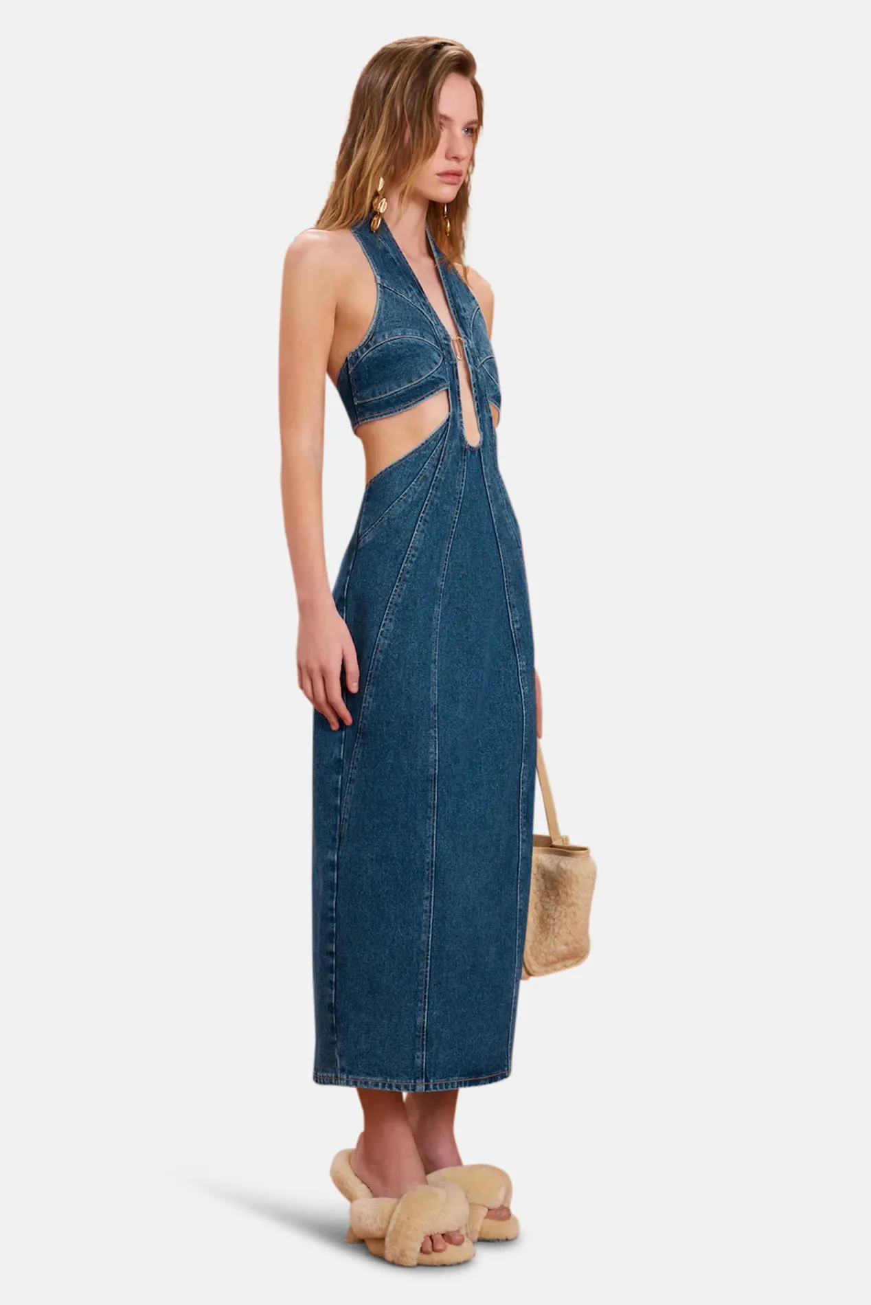 Abi Jean Dress Indigo sold by Blue & Cream product image thumbnail 2