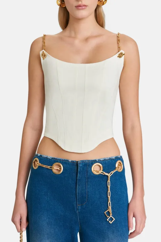 Fianna Top Off White sold by Blue & Cream