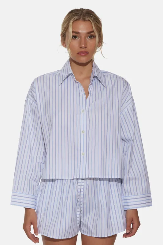 Gansett Poplin Set Multi Stripe sold by Blue & Cream