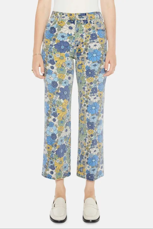 The Rambler Zip Ankle Dirtbike Flowers sold by Blue & Cream