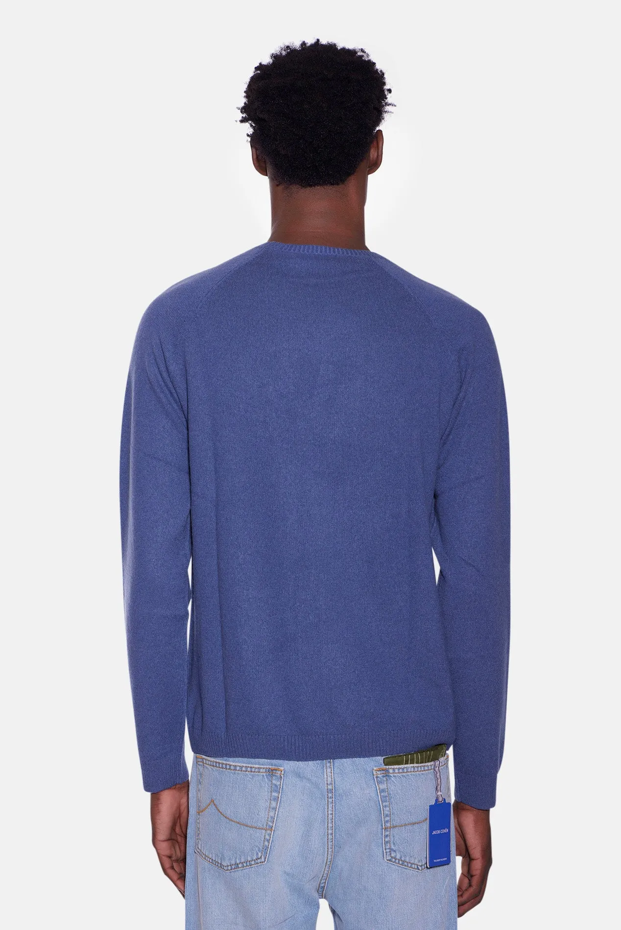 Meadow Raglan Crewneck Indigo sold by Blue & Cream product image thumbnail 3