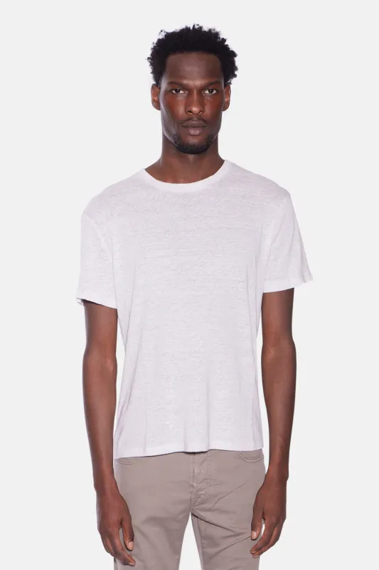 Linen Tee Pale Grey sold by Blue & Cream