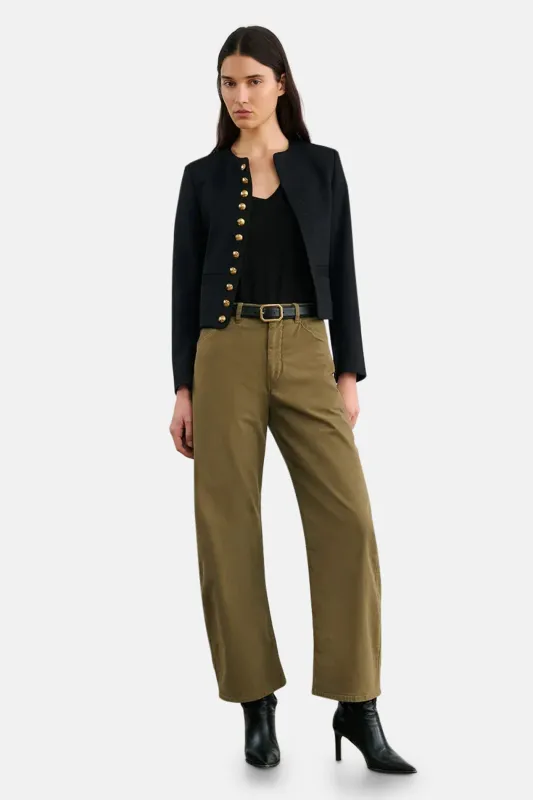 Tribeca Pant Military Green sold by Blue & Cream