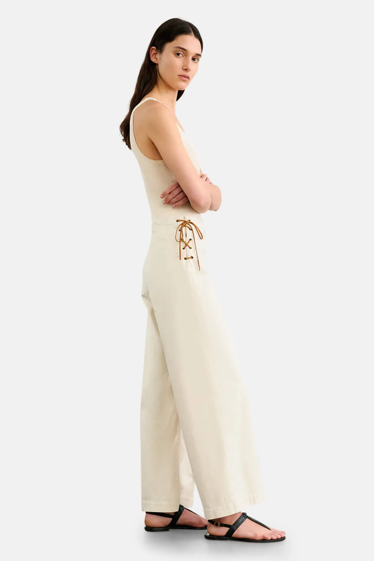 Hartley Pant Stone sold by Blue & Cream product image thumbnail 3