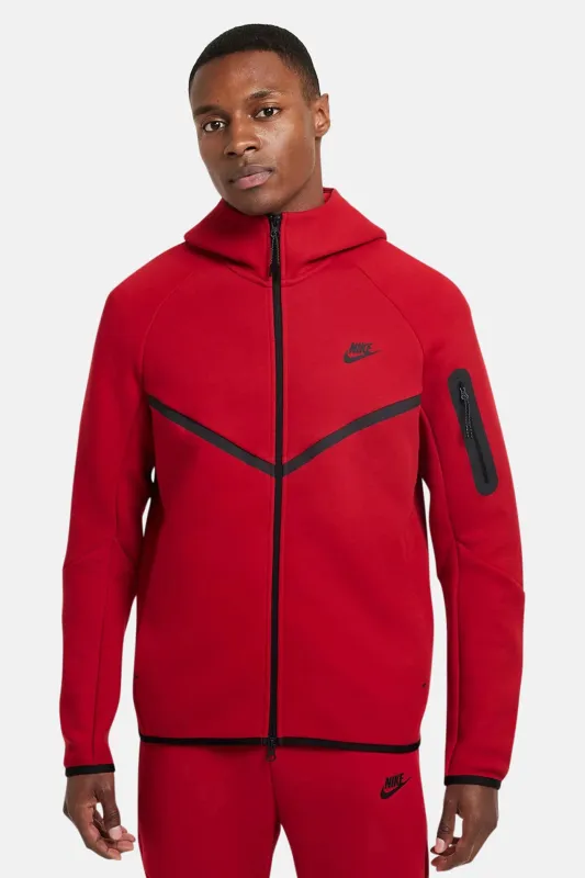 Men's Sportswear Tech Fleece Full-Zip Hoodie University Red sold by Blue & Cream