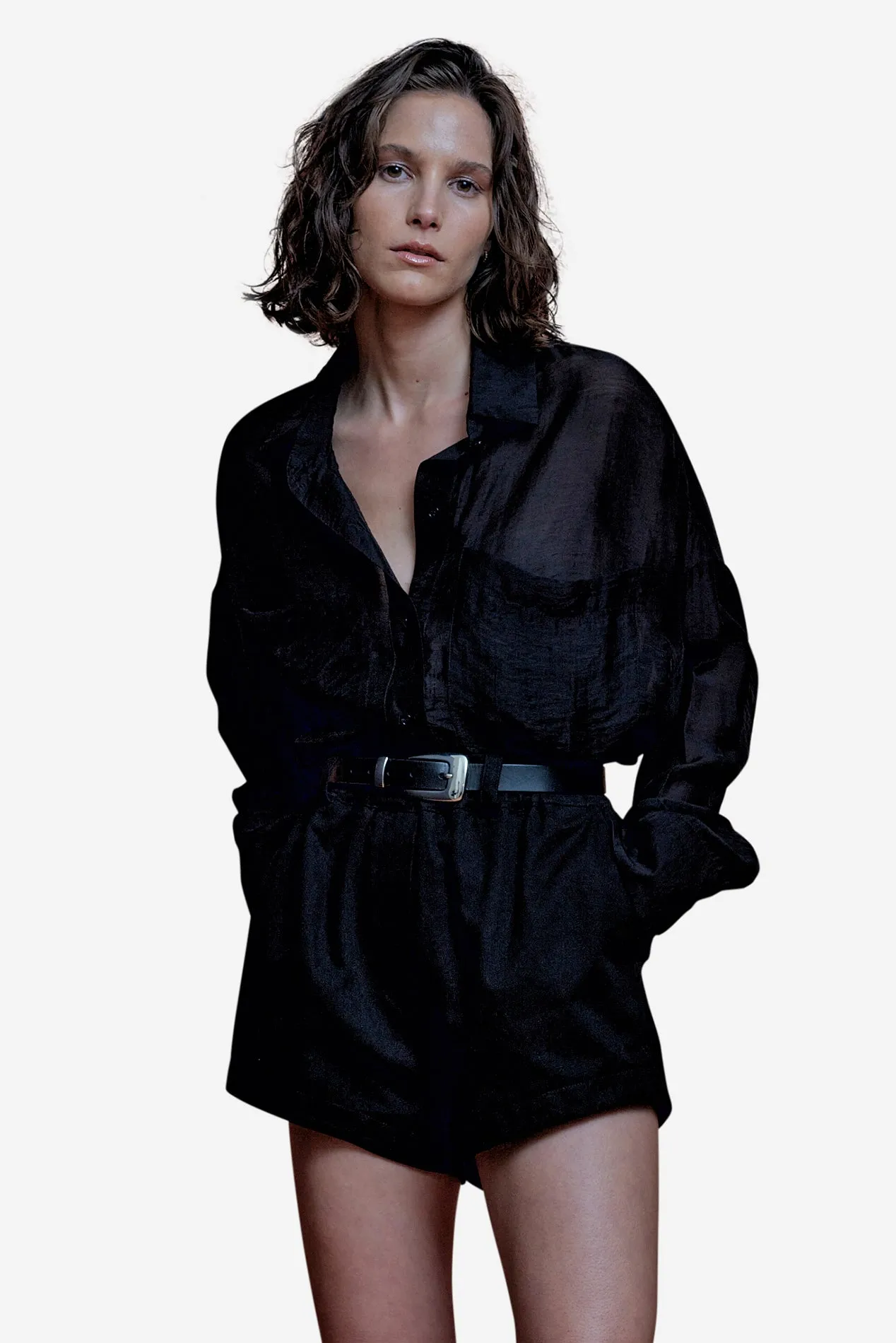 Parker High Waisted Short Black sold by Blue & Cream product image thumbnail 4