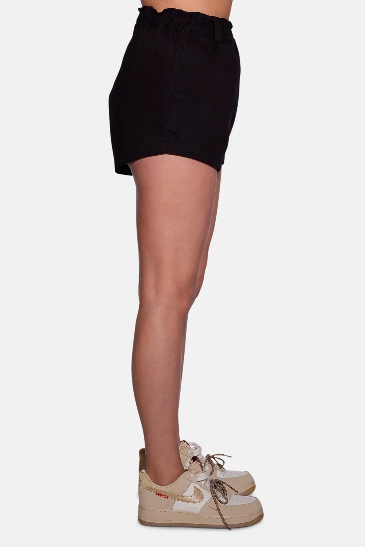 Parker High Waisted Short Black sold by Blue & Cream product image thumbnail 2