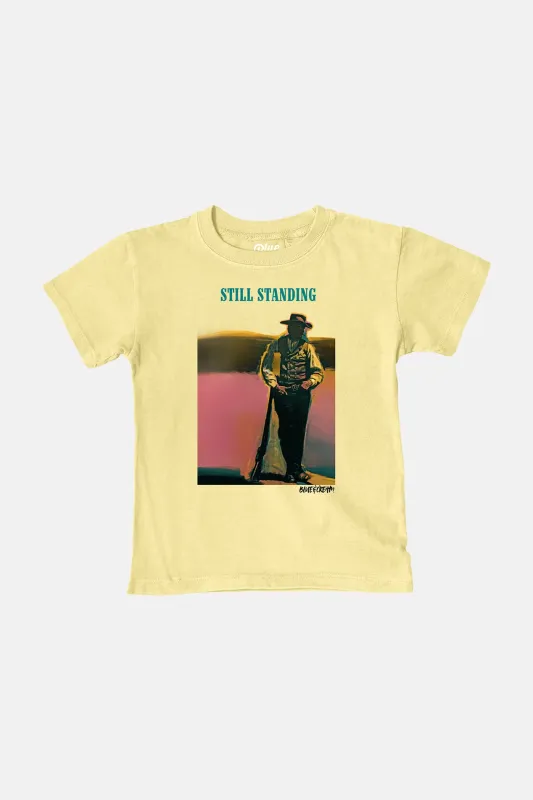 Cowboy Tee Butter/Teal sold by Blue & Cream