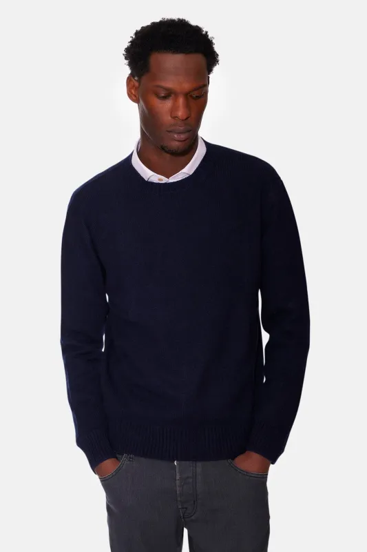 Winslow Crewneck Midnight sold by Blue & Cream
